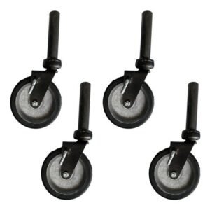 Jogo de Rodízios de Borracha